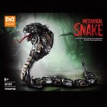 Mechanical King Cobra Electric Joint-Moving Building Block Set