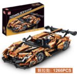 A Gradient Gold Apo Runo Car Remote Control Building Block Set