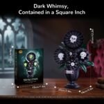 Skull-Eating Plant Halloween Gothic Building Block Set