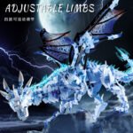 Magic Beast Frost World Giant Dragon Building Block Set
