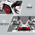 A Gradient Gold Apo Runo Car Remote Control Building Block Set