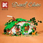 Dwarf Watermill Street Scene Building Block Set