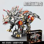 Mechanical Shark Building Block Set