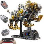 Mechanical Lion Building Block Set