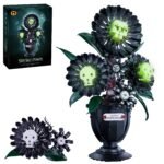 Skull-Eating Plant Halloween Gothic Building Block Set