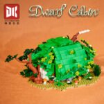 Dwarf Watermill Street Scene Building Block Set