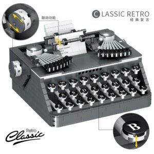 Typewriter Retro Building Block Set product image 5