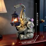 Elephant Light-up Building Block Set