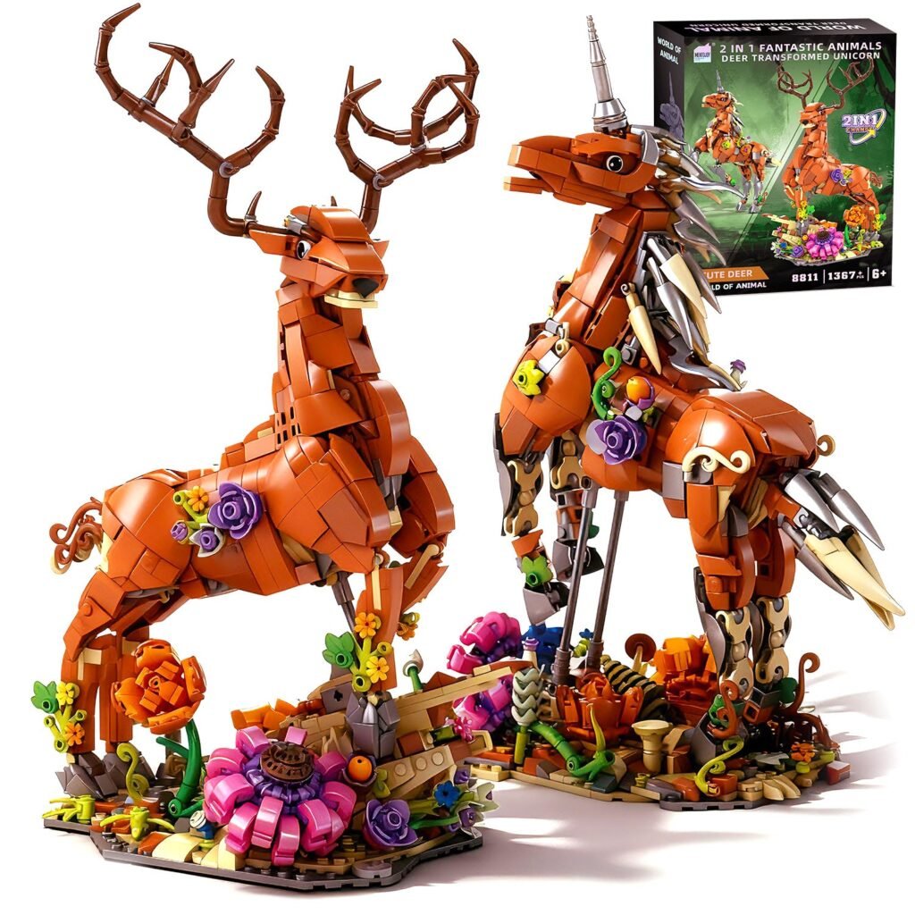 Jungle Deer Building Block Set